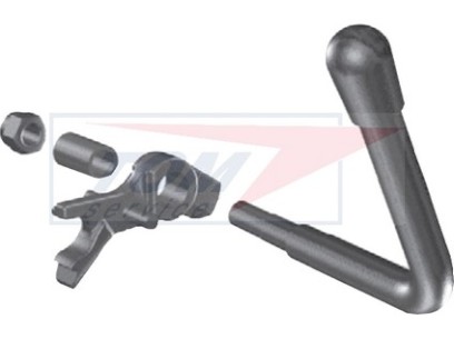 Páka ruční s vahadlem horní -A- RINGFEDER typ 2040, 2045